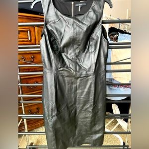 Tart leather mini dress never worn
